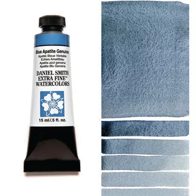 daniel smith watercolour paint blue apatite genuine (primatek)