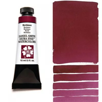 daniel smith watercolour paint bordeaux