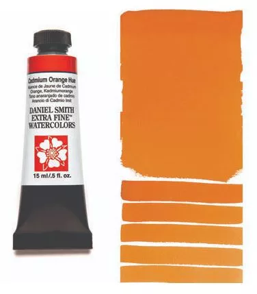daniel smith watercolour paint cadmium orange hue