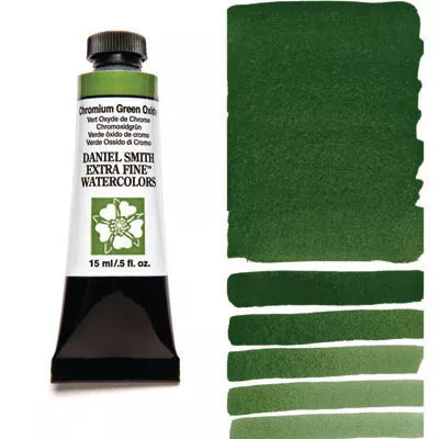 daniel smith watercolour paint chromium green oxide
