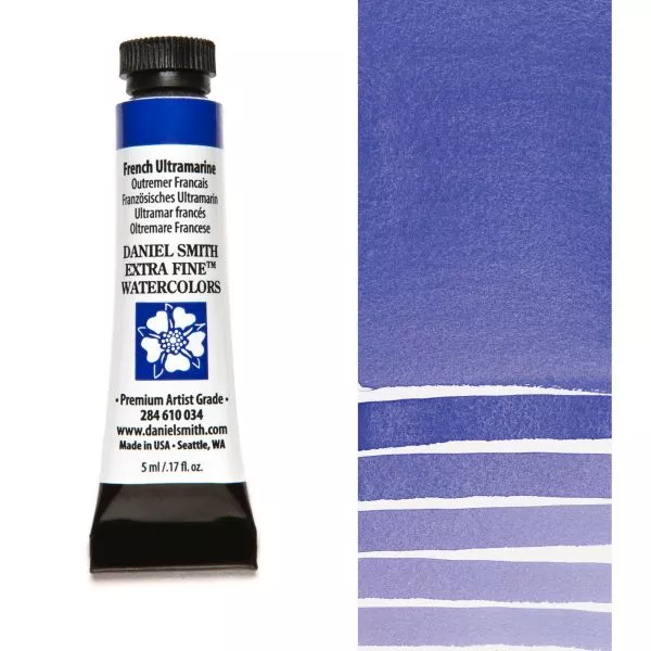 daniel smith watercolour paint french ultramarine