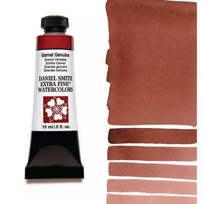 daniel smith watercolour paint garnet genuine (primatek)