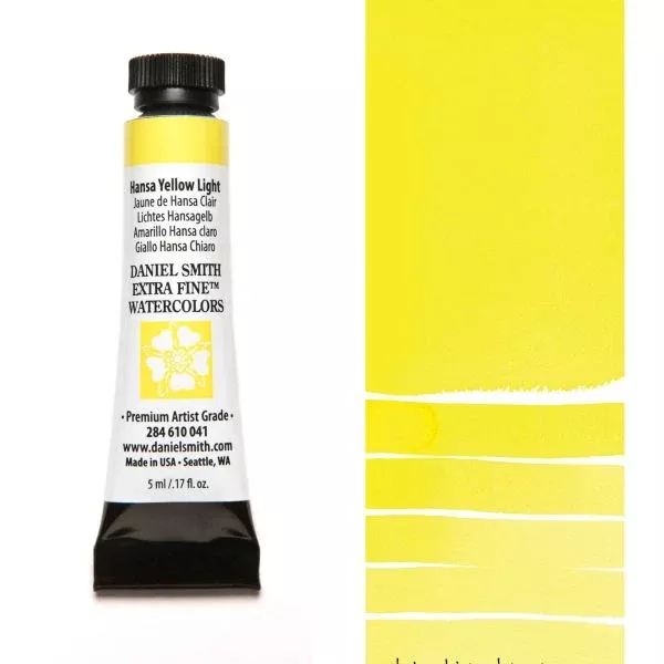 daniel smith watercolour paint hansa yellow light