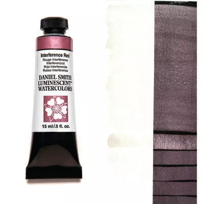 daniel smith watercolour paint interference red (luminescent)