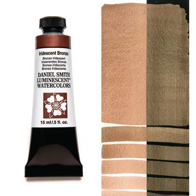 daniel smith watercolour paint iridescent bronze (luminescent)
