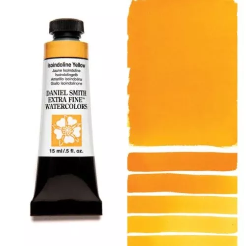 daniel smith watercolour paint isoindoline yellow