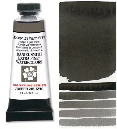 daniel smith watercolour paint joseph z's warm grey