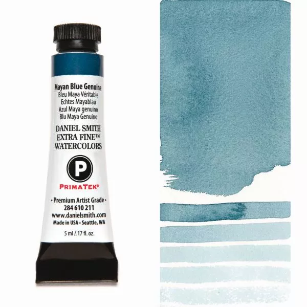 daniel smith watercolour paint mayan blue genuine (primatek)