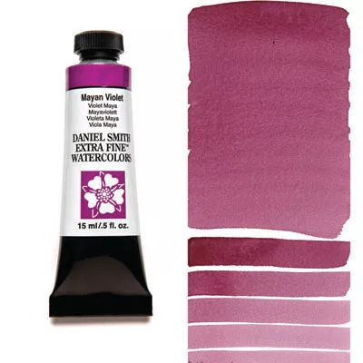 daniel smith watercolour paint mayan violet