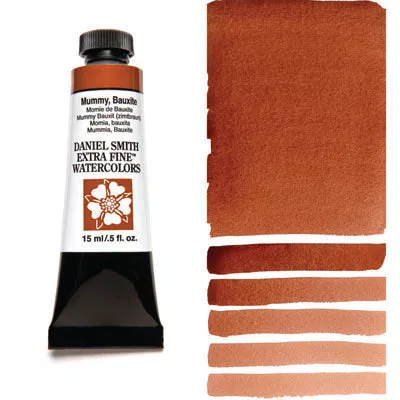 daniel smith watercolour paint mummy bauxite (primatek)