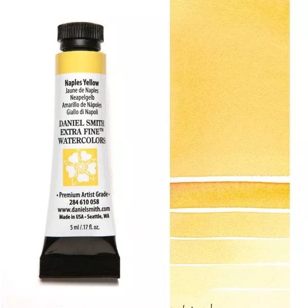 daniel smith watercolour paint naples yellow