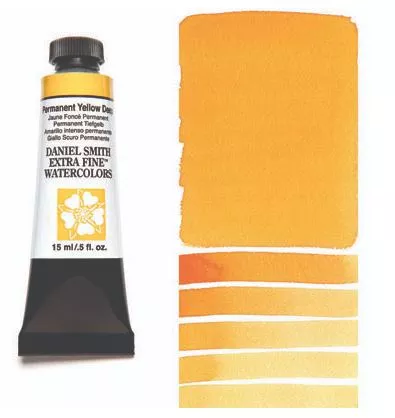 daniel smith watercolour paint permanent yellow deep