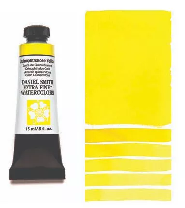 daniel smith watercolour paint quinophthalone yellow
