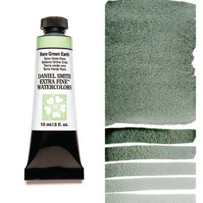 daniel smith watercolour paint rare green earth