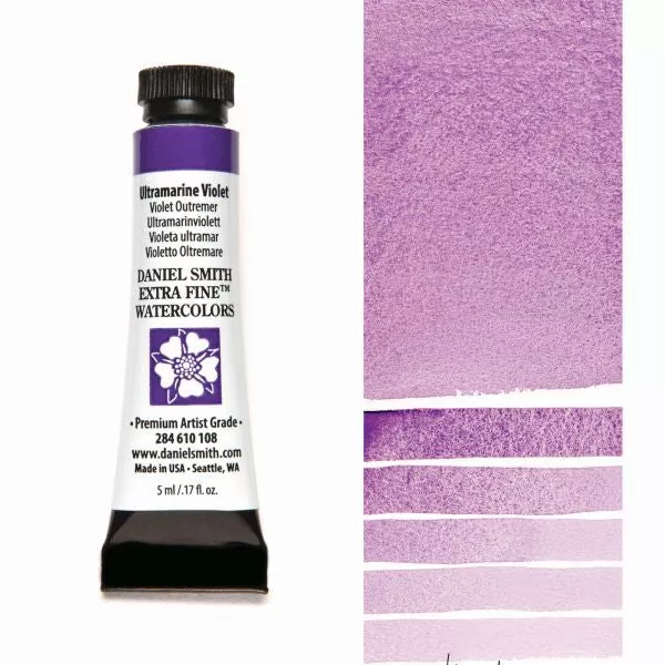daniel smith watercolour paint ultramarine violet