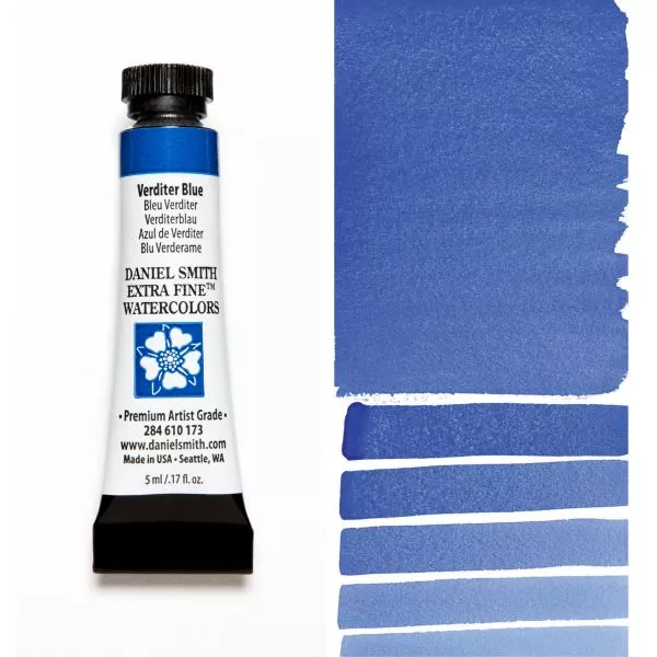 daniel smith watercolour paint verditer blue