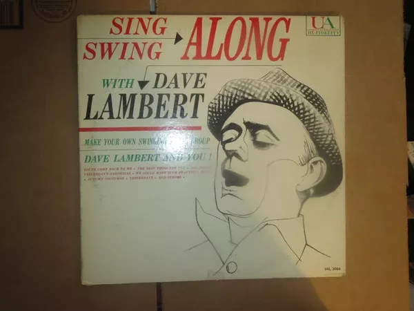 Dave Lambert- Sing/Swing Along With Dave Lambert (LP, Album, Mono)