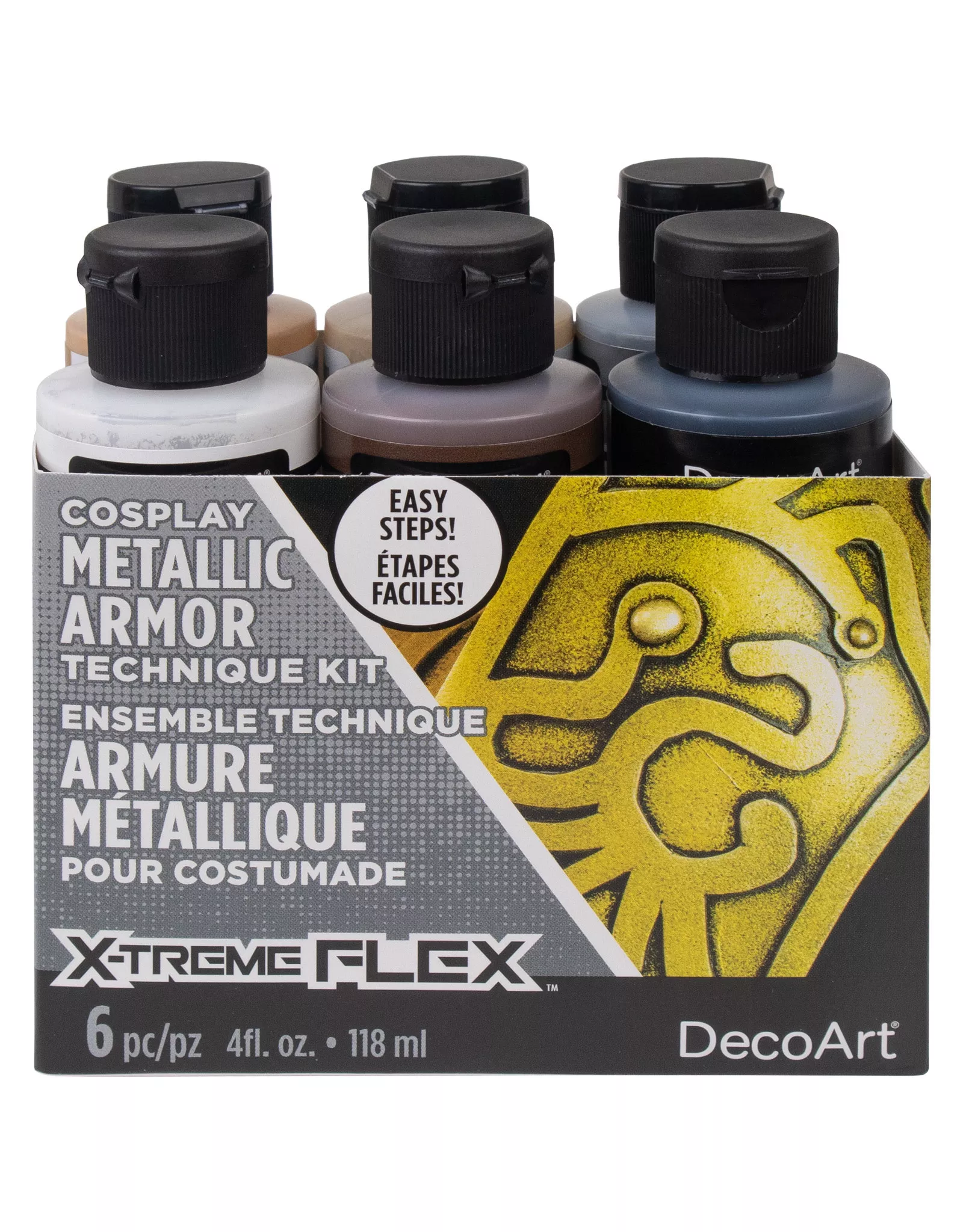 DecoArt Cosplay Metallic Armor Technique Kit