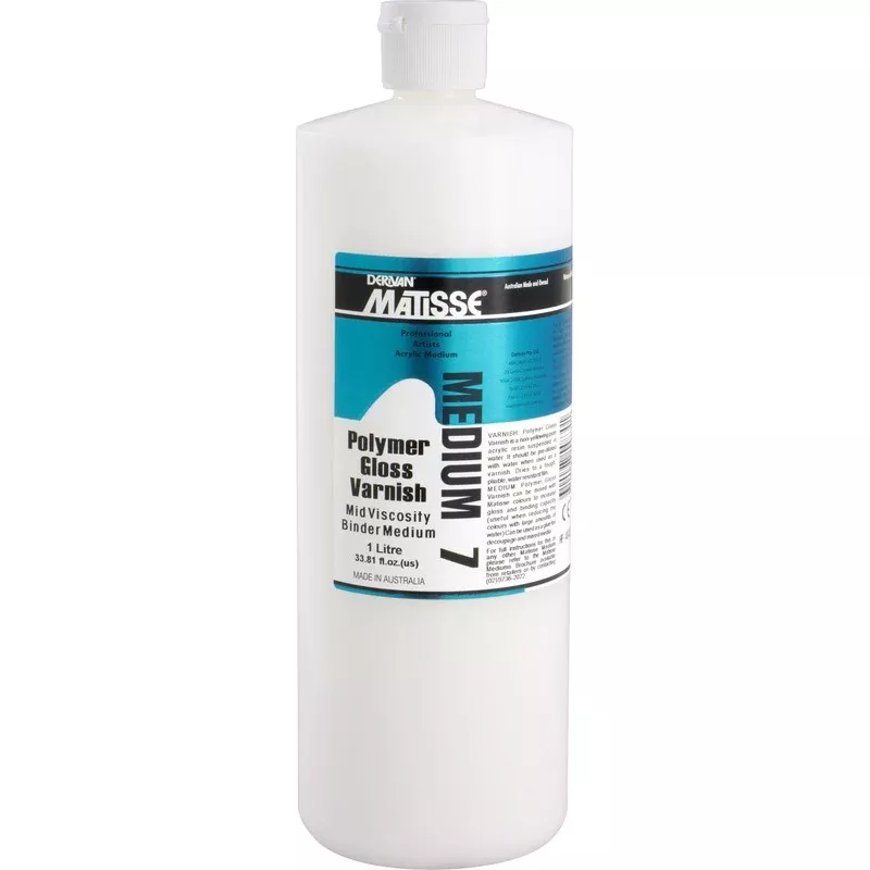 Derivan Matisse Gloss Polymer Varnish, 1Lt