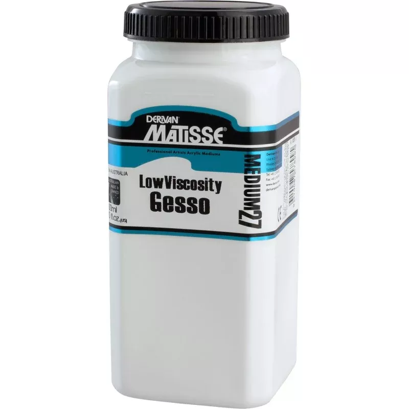 Derivan Matisse Low Viscosity Gesso, 500ml