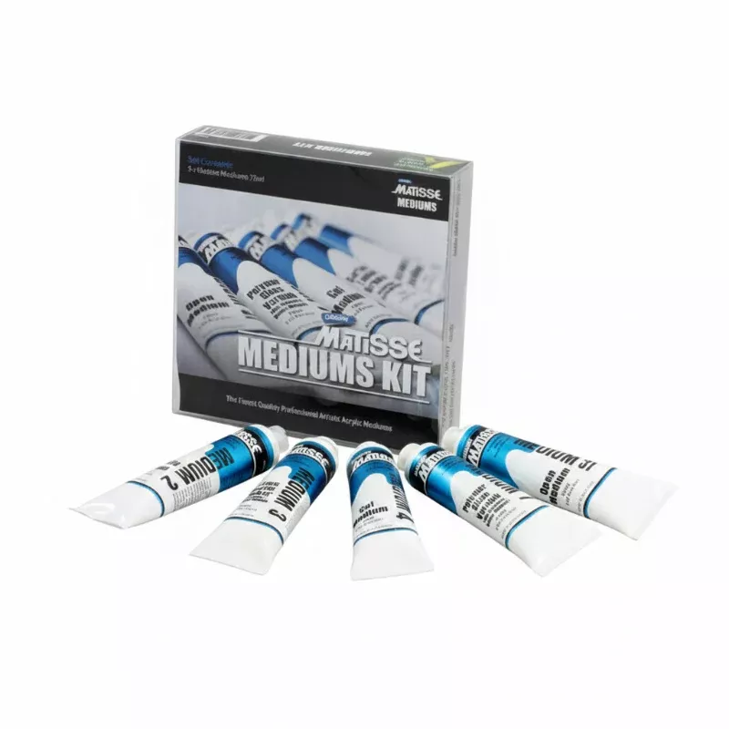 Derivan Matisse Mediums Kit, 5x75ml