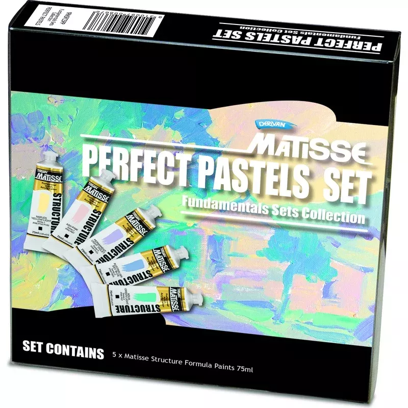 Derivan Matisse Structure Perfect Pastels Set, 5x75ml