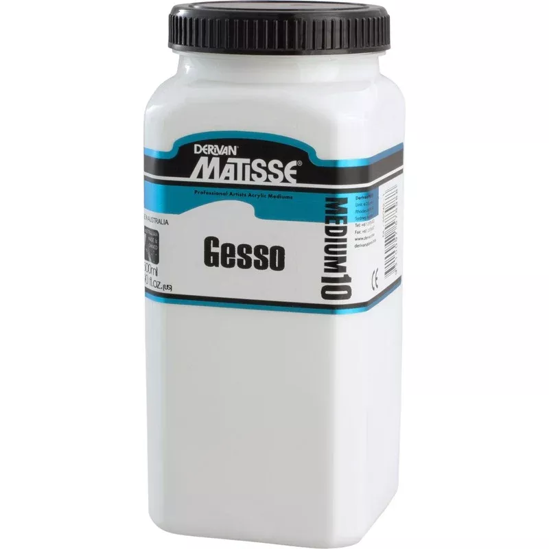 Derivan Matisse White Gesso, 500ml