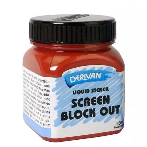 derivan screen printing medium block out