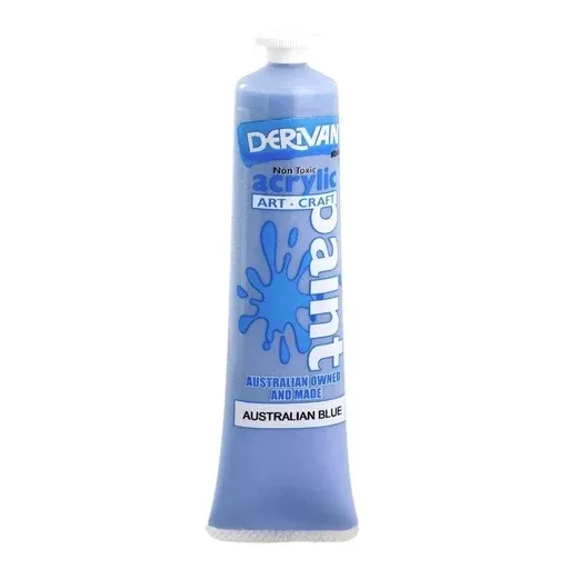derivan student acrylic paint australian blue