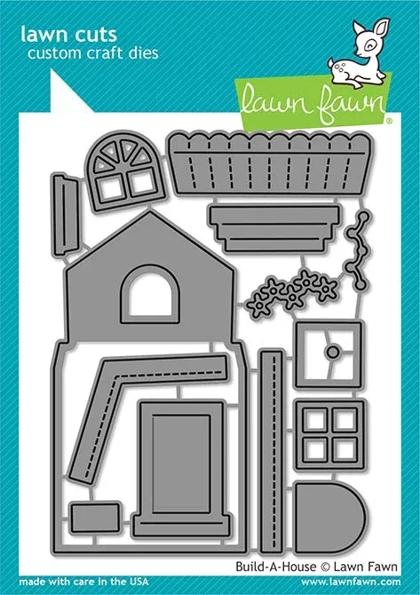 Dies: Lawn Fawn-Build-A-House