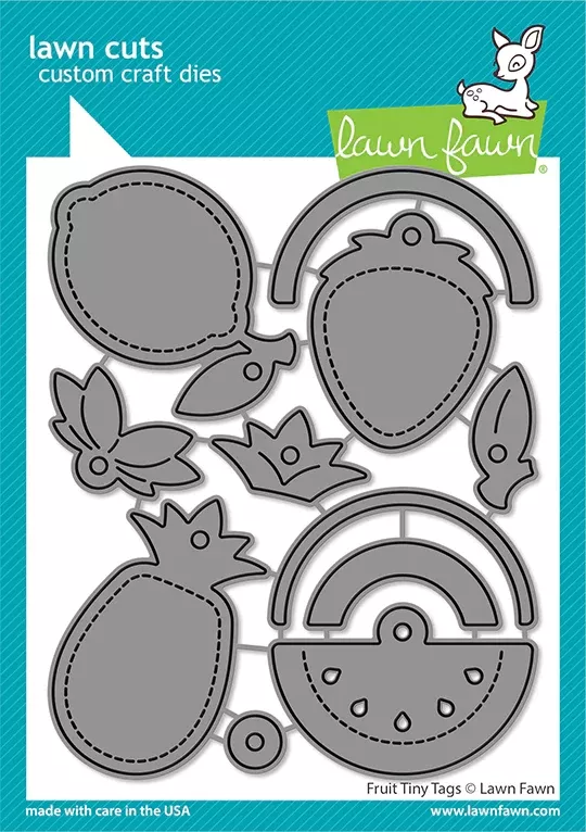 Dies: Lawn Fawn-Fruit Tiny Tags Dies