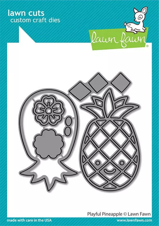 Dies: Lawn Fawn-Playful Pineapple Dies