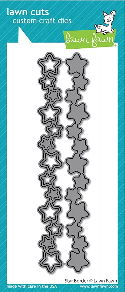 Dies: Lawn Fawn-Star Border Die