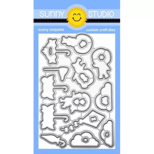Dies: Sunny Studio Stamps-Spring Showers