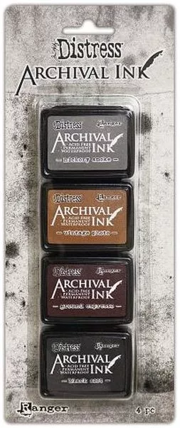 Distress Archival Mini Ink Kit 3 - Tim Holtz