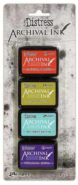 Distress Archival Mini Ink Kit 5 - Tim Holtz