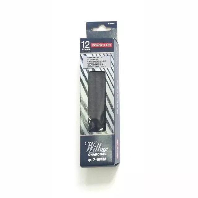dong xu willow charcoal 13cm packet 12