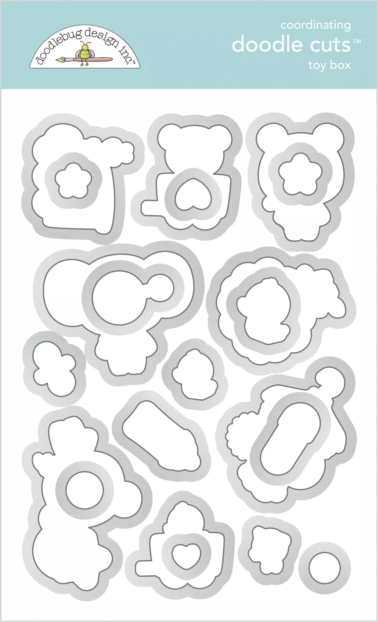 Doodlebug Special Delivery Dies - Toy Box