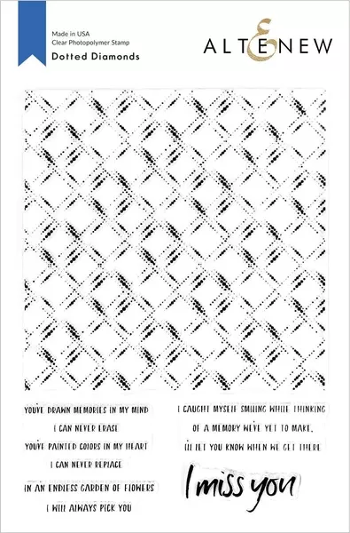 Dotted Diamonds Stamp Set