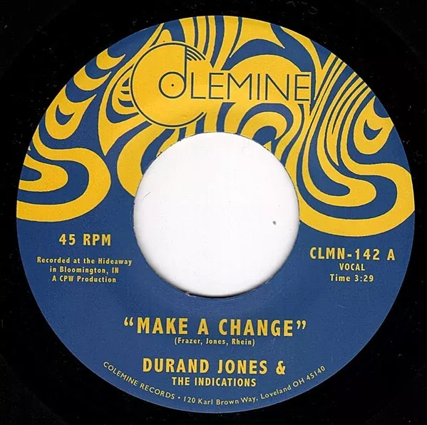Durand Jones & The Indications - Make A Change (7", Single)
