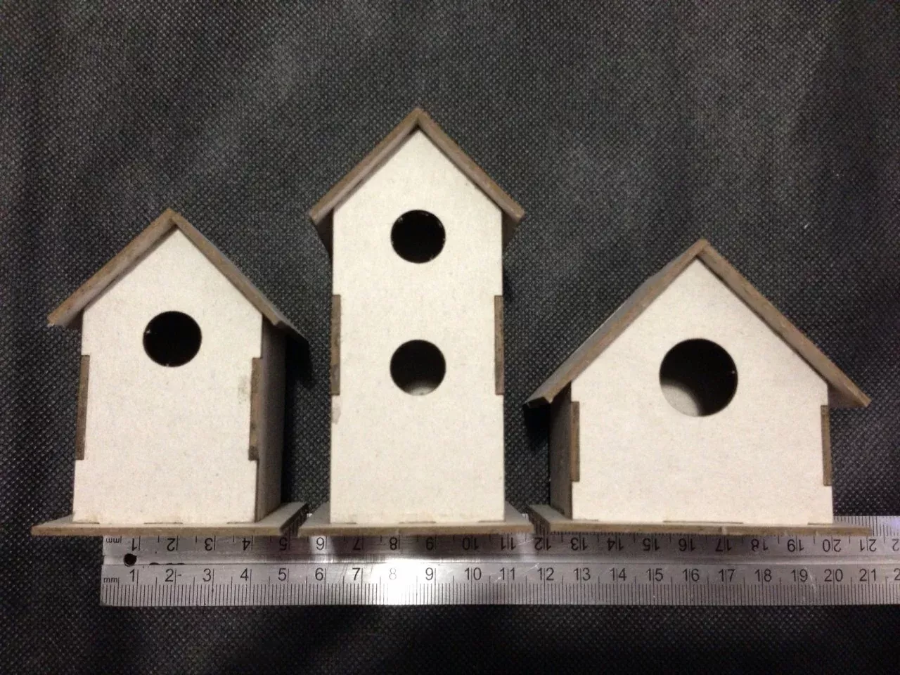 Dusty Attic - 3D Birdhouse Set 3PC, DA0851
