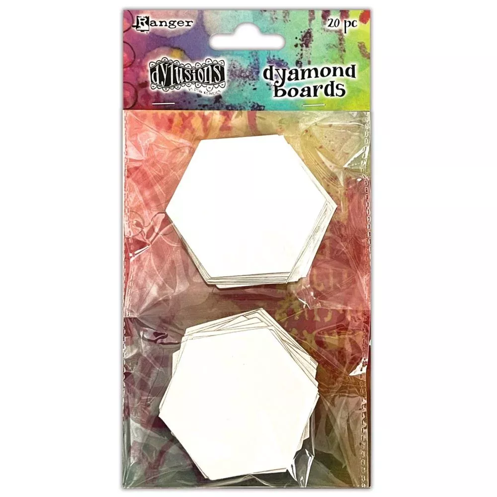 Dyan Reaveley Dylusions Dyamond Boards - Hexagons, DYM83917