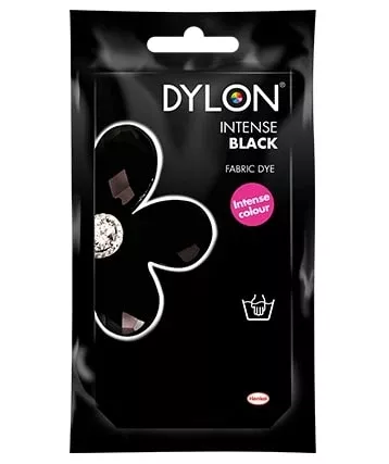 dylon fabric hand dye intense black (was velvet black)