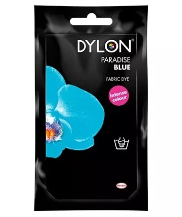 dylon fabric hand dye paradise blue (was bahama blue)