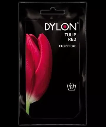 dylon fabric hand dye tulip red