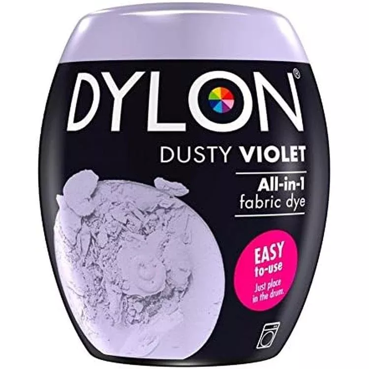 dylon fabric machine dye pods dusty violet