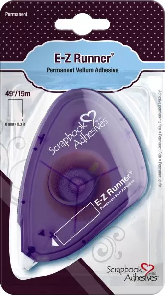 E-Z Runner - Permanent Vellum Adhesive - Scrapbook Adhesives