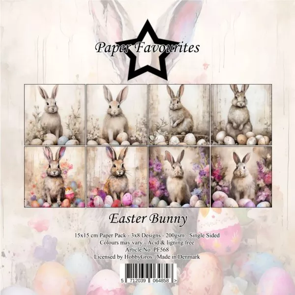 Easter Bunny - Paper Pack - 6"x6" - Paper Favourites
