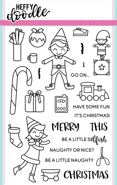 Elfish Antics Stamps*