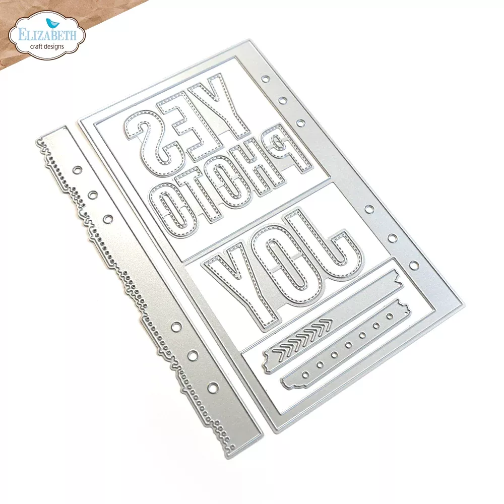Elizabeth Craft Designs Die Set- Yes Joy Page, ECD2077